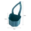 Kitchen Sink Drainer Basket Soap Sponge Holder - 3
