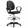 Kiti cha Ofisi cha Counter chenye Armrest ya Plastiki - 1