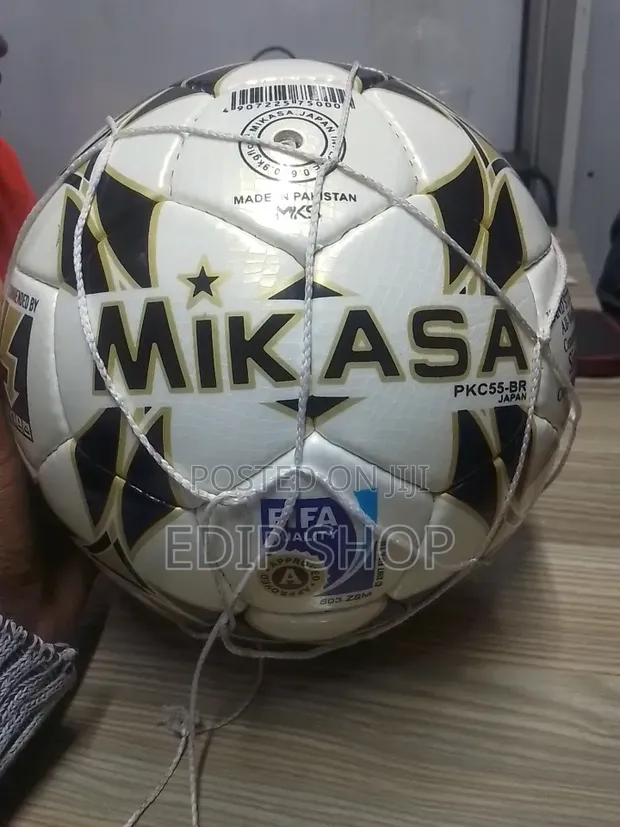 Mikasa Brilliant Hand-Stitched Football Size 5 - 1