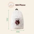 100 Pcs Reusable Food Storage Covers for Bowls - 5