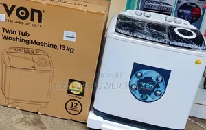 VON VWM-11TALK 11kg Twin Tub Washing Machine