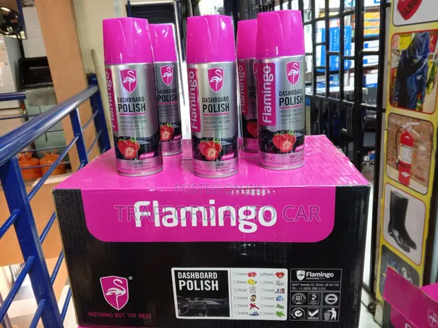 Flamingo Dashboard Polish - Mpya Kabisa - 1