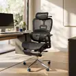 Black Full Mesh Orthopedic Office Chair - 3
