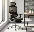 Black Full Mesh Orthopedic Office Chair - 4