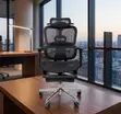 Black Full Mesh Orthopedic Office Chair - 5