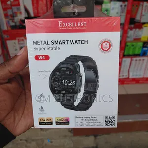 W4 Metallic Smart Watch
