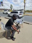 Set ya Meza ya Kula ya Mviringo na Viti vya Kisasa - 2