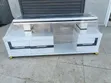 Boss Office Products TV Stand with LED - White - 1