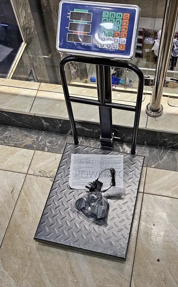 Digital Weighing Scale 300kg Platform - 1