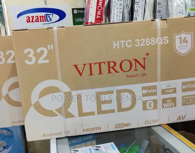 Vitron 32" QLED Smart Android TV - 1
