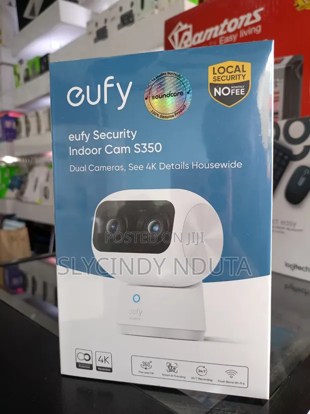 Eufy Security Indoor Cam S350 4K Dual-Lens - 1