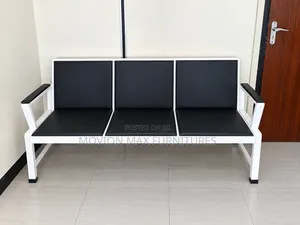 Premium 3-Seater Modern Waiting Bench
