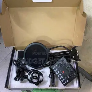 BM800 Condenser Microphone na V8 Sound Card