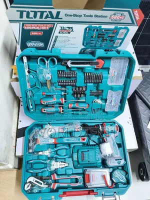 Total 166pc Cordless Brushless Drill Set