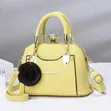 Classy Handbag with Gold Detailing - 4