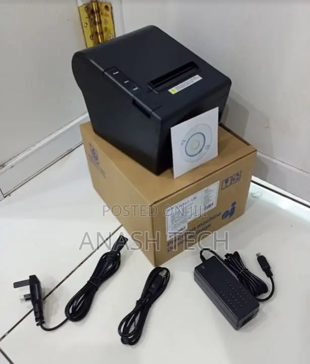 Anash Thermal Receipt Printer 80mm USB + Bluetooth - 1