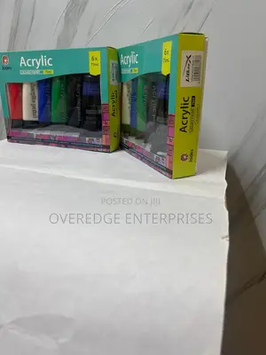 6pc Set Acrylic Paint