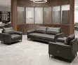 Luxury 5-Seater Reception Sofa Set - Premium Office Lounge Seating - 1