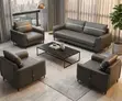 Luxury 5-Seater Reception Sofa Set - Premium Office Lounge Seating - 2