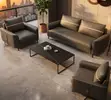 Luxury 5-Seater Reception Sofa Set - Premium Office Lounge Seating - 5