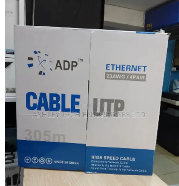 CAT6 LAN Cable 305M - Internet & CCTV - 1