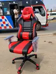 Kiti cha Mchezo cha Mtendaji cha High Back - Nyekundu na Nyeusi - 2