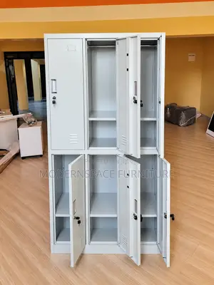 Boss Office Products Locker ya Chuma Milango 6