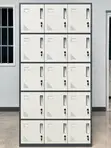 Modernspace 15-Door Steel Locker Cabinet - 1