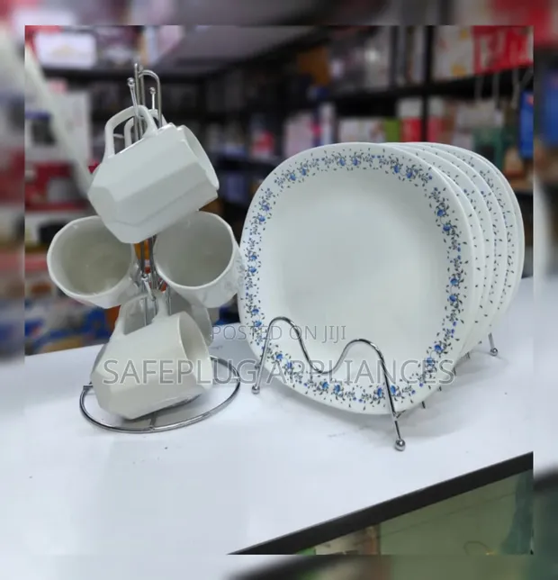 12-Piece Demure Tableware Set - Plates & Mugs - 1