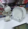 12-Piece Demure Tableware Set - Plates & Mugs - 1