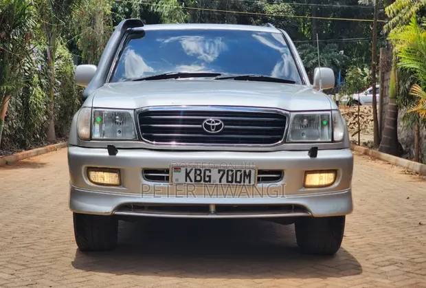 Toyota Land Cruiser 2002 Silver - 1