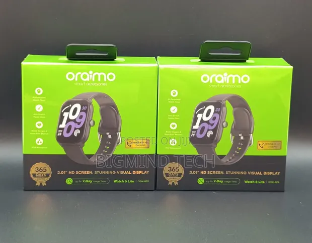 Oraimo Watch 6 Lite OSW-809 Smart Watch - 1