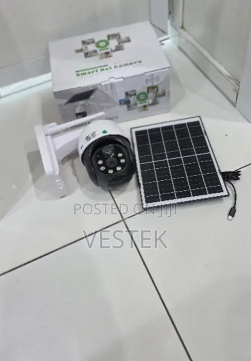 V380 Pro Single Lens 4G Solar Camera - Full HD Outdoor - 1