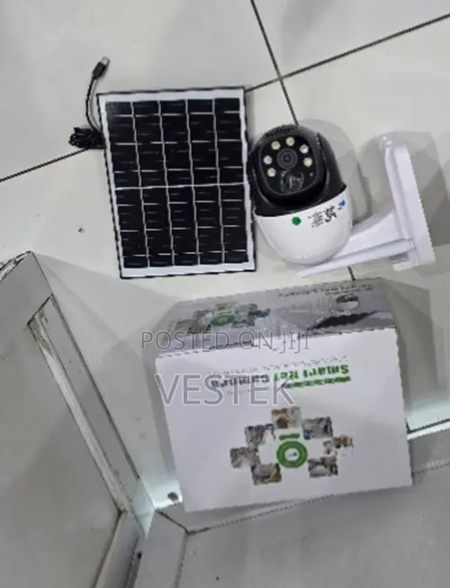 V380 Pro Single Lens Solar 4G CCTV Camera - 1