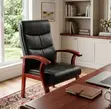 Bliss Deluxe Executive Swivel Chair - Black - 3