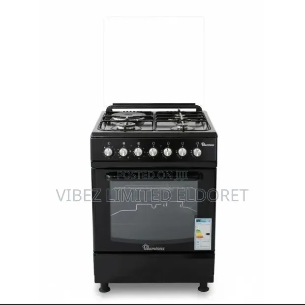 Ramtons RC/907 Cooker - 50x50cm, 3 Gas + 1 Electric - 1