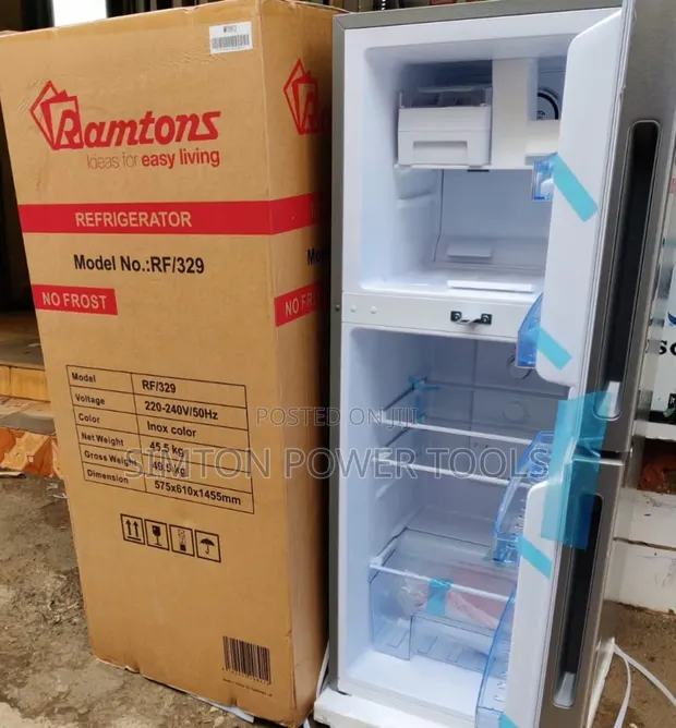 Ramtons 188L Double Door No Frost Refrigerator (RF/329) - 1