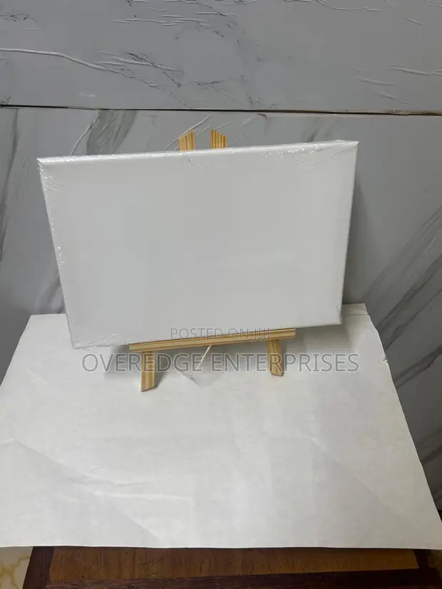 Kanvas ya Kuchora A4 na Stand ya Easel - 1