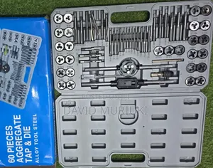 60-Piece Metric & Imperial Tap and Die Set