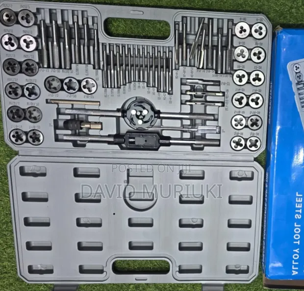 60-Piece Professional Tap & Die Set - 1