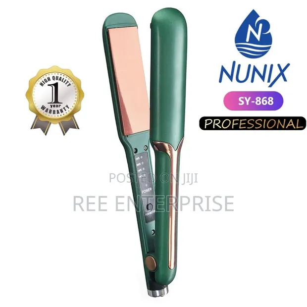 SY-868 Professional Hair Straightener Flat Iron - 1