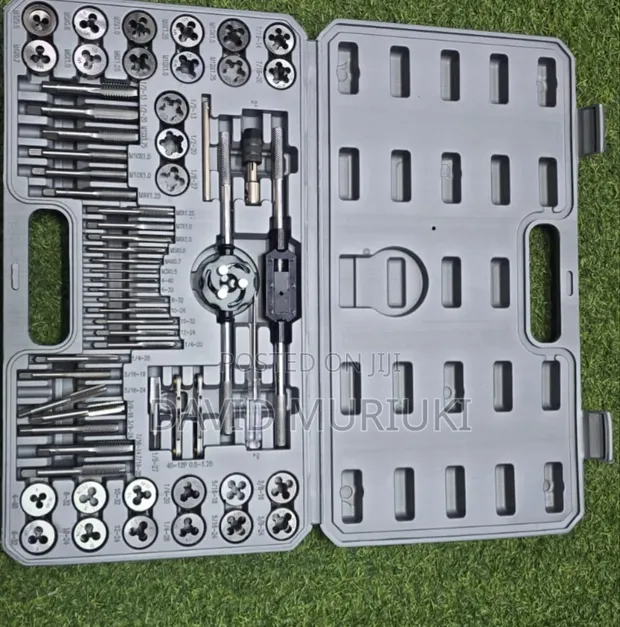 Complete 60-Piece Threading Tool Set - 1