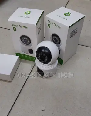 Kamera ya Nyumbani ya 360° ya WiFi yenye Lens Mbili na Sauti ya Njia Mbili