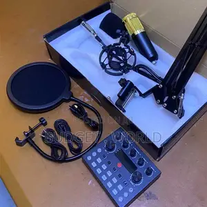 V8 External Audio BM 800 Condenser Microphone Sound Card