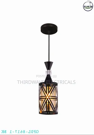 Taa za Hanging Pendant Zenye Mtindo - Muundo wa Diamond
