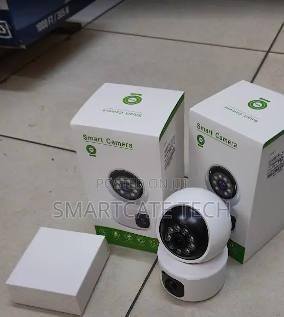 Kamera ya Ndani ya WiFi yenye Lens Mbili na Mazungumzo ya Njia Mbili - 1