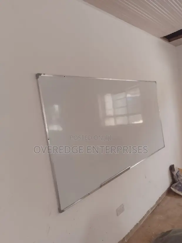 Magnetic Wall Mount Whiteboard 8ft x 4ft - 1