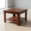 Mahogany Coffee Office Stool - 1