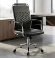 Executive Managerial Office Chair - Premium Comfortable Desk Seat - 3