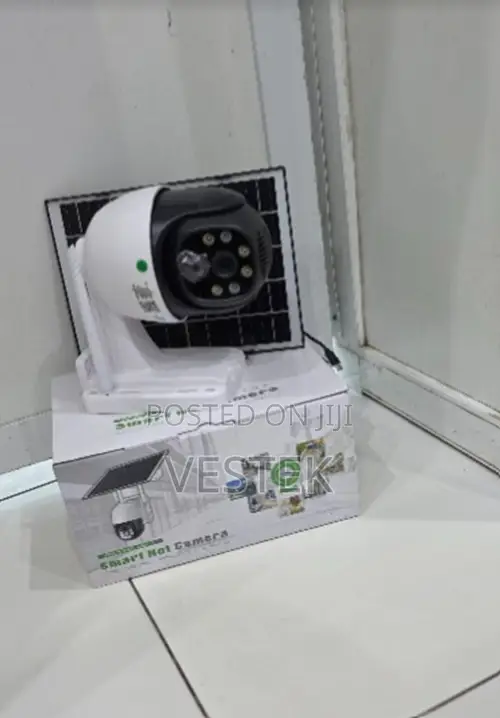 V380 Solar Powered 4G SIM Wireless Security Camera - 1